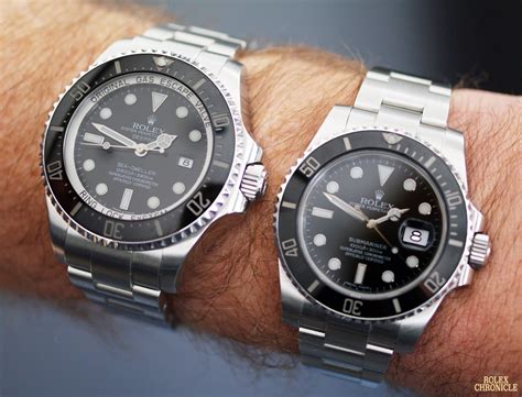 rolex deep sea size comparison|buy Rolex deepsea sea dweller.